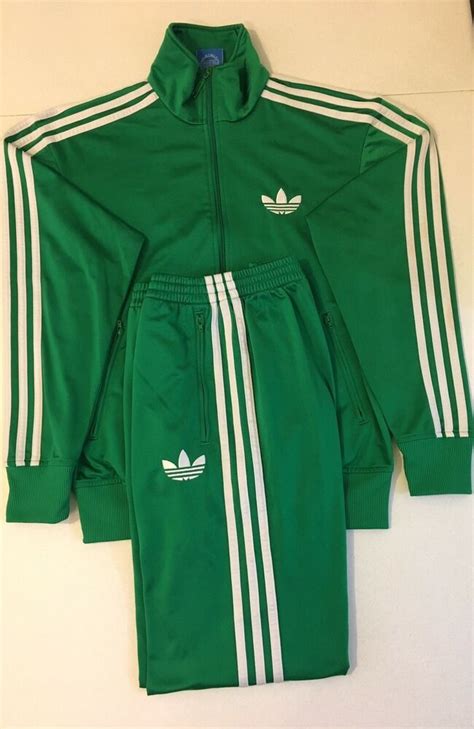 fake green adidas tracksuit